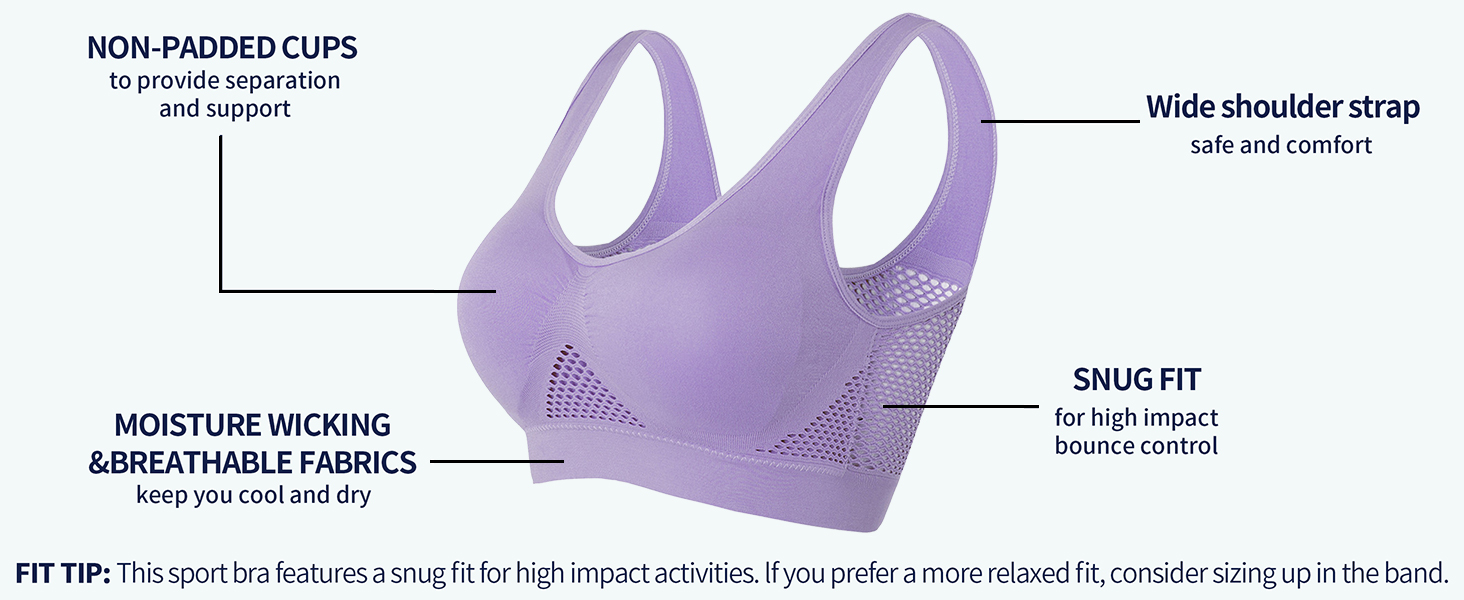 Breathable Cool Lift-up Air Bra Image