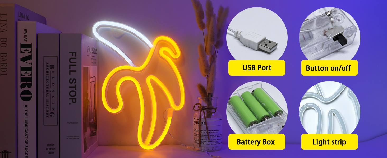 Banana Led Light