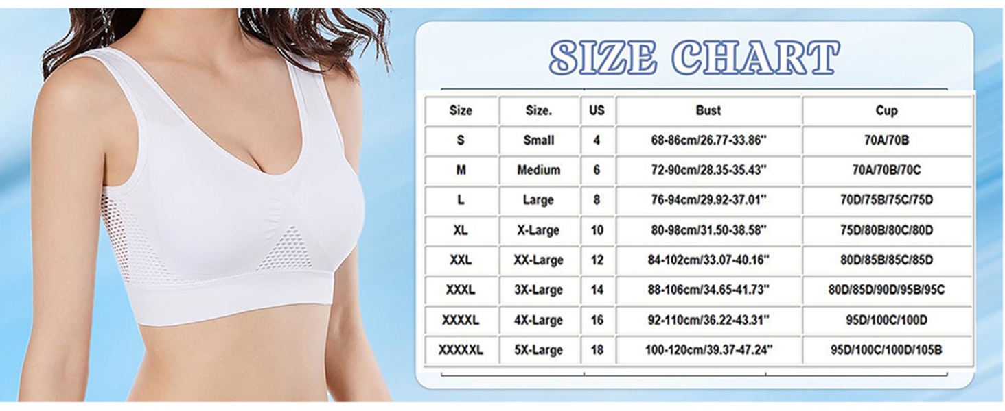 Breathable Cool Lift-up Air Bra Image