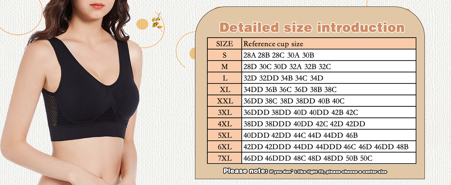 Breathable Cool Lift-up Air Bra Image