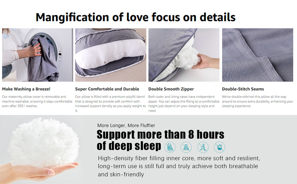 Semicircular Body Pillow Image
